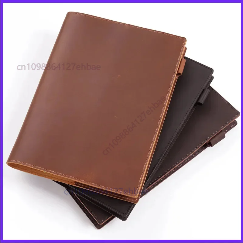 Leather Work Diary Covers - Sampul Buku Catatan Jurnal B5 Kulit