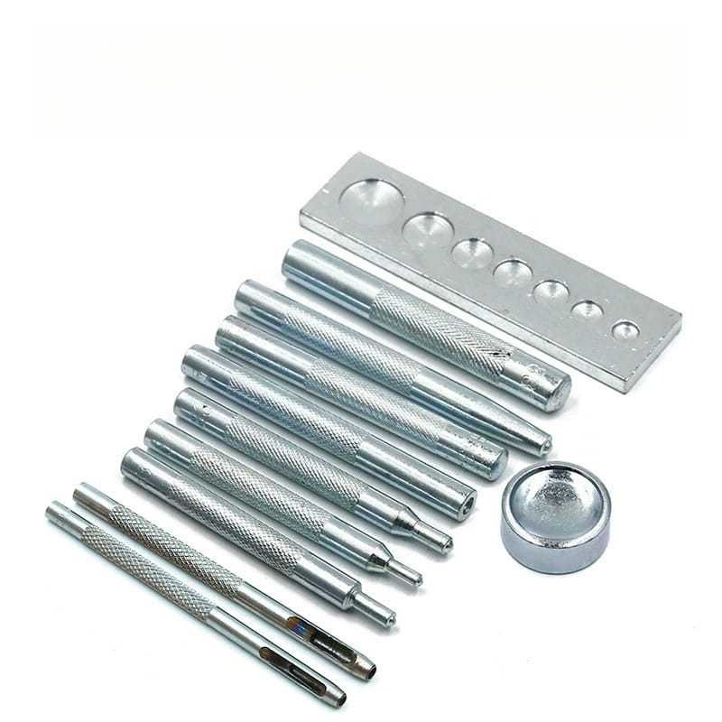 Rivet Setter Tool - 11Pcs Alat Pemasang Kancing Rivet Snap