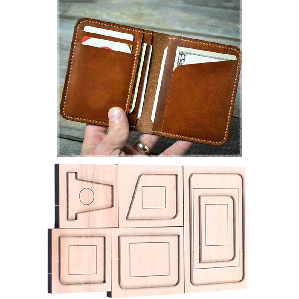 Leatherwork Machine - Cetakan Pemotong untuk Membuat Dompet Kecil