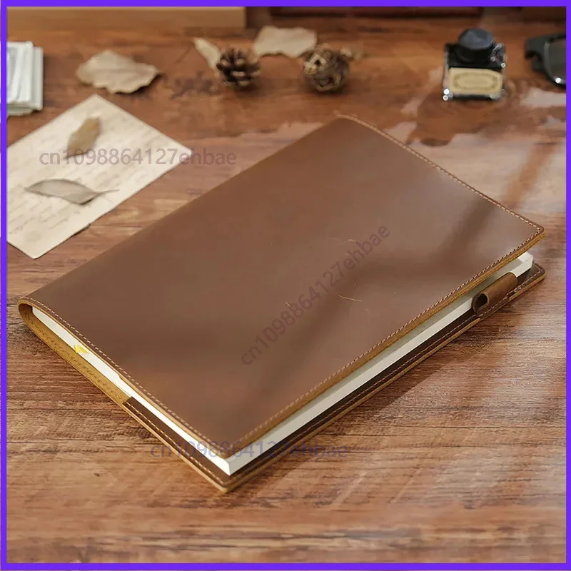 Sampul Buku Catatan Jurnal B5  - Leather Work Diary Covers ulasan dan harga