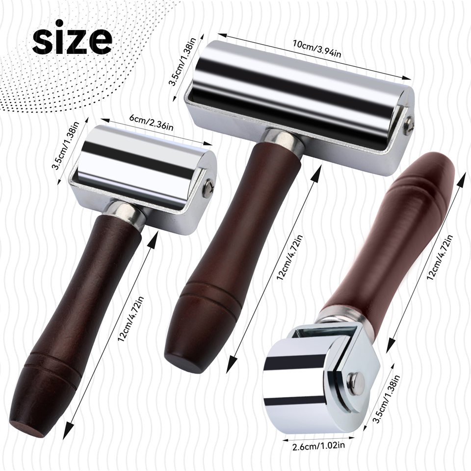 Rol Pemeras Tepi Kulit dengan  - Leatherwork Hand Press ulasan dan harga