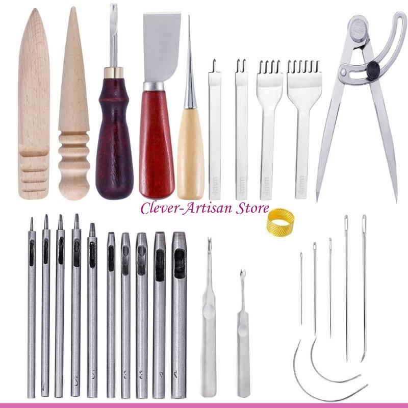 E06B Alat Tangan Kerajinan Kul - Groover Stitching Tool ulasan dan harga