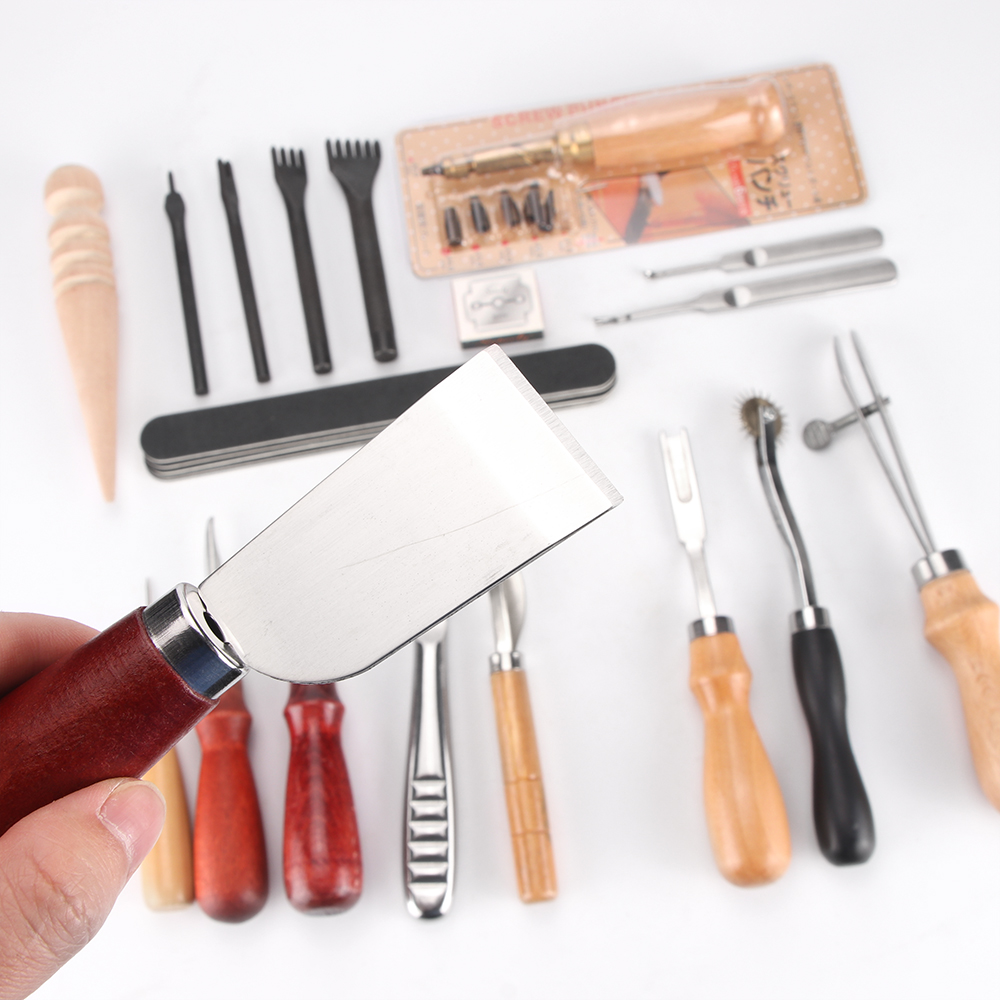Set Peralatan Kerajinan Kulit  - Groover Stitching Tool ulasan dan harga