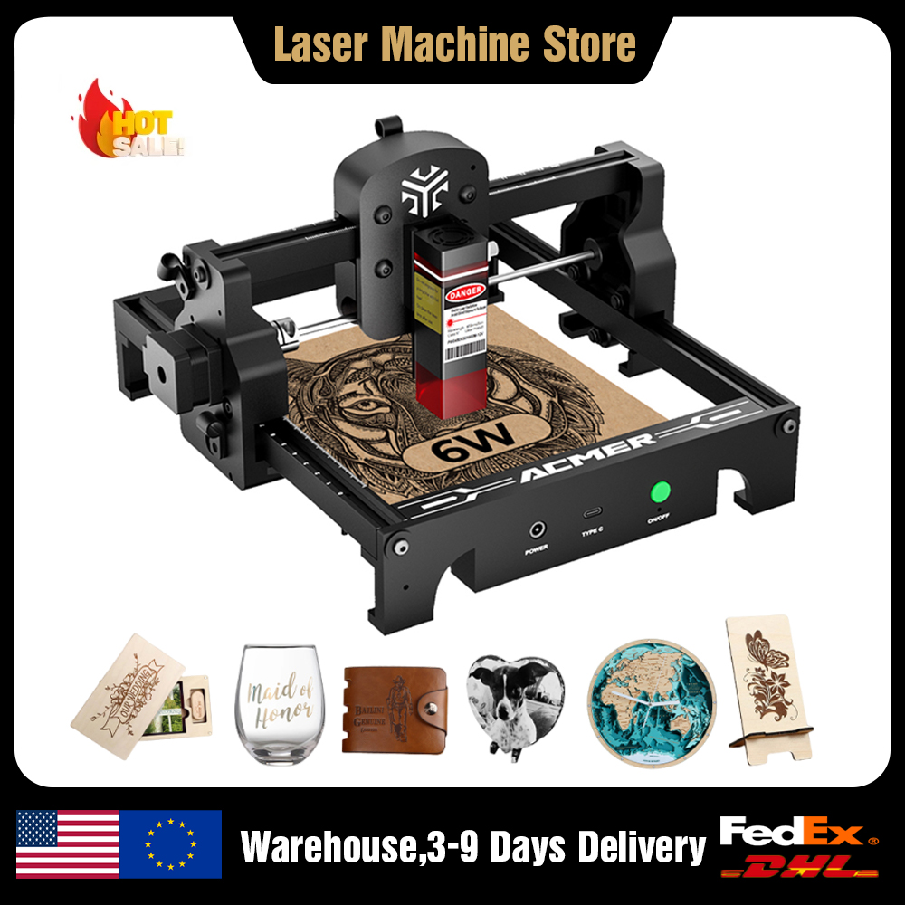 Mesin Pengukir Laser 6W/3,5W/2 - Leatherwork Machine ulasan dan harga
