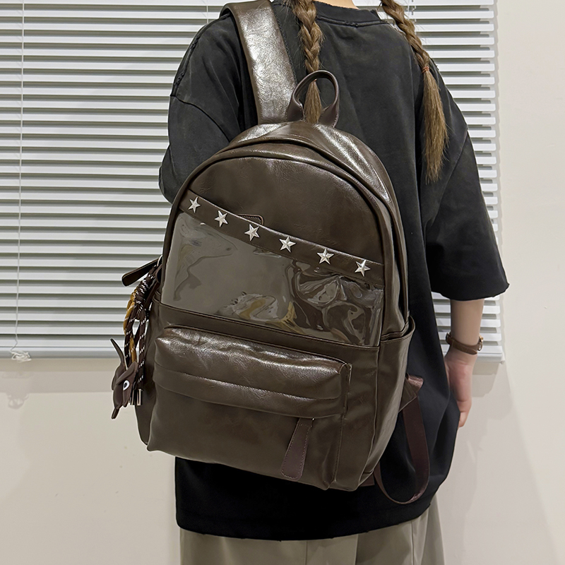 Tas Ransel Kulit PU untuk Wani - Leather Work Rucksack Mens ulasan dan harga