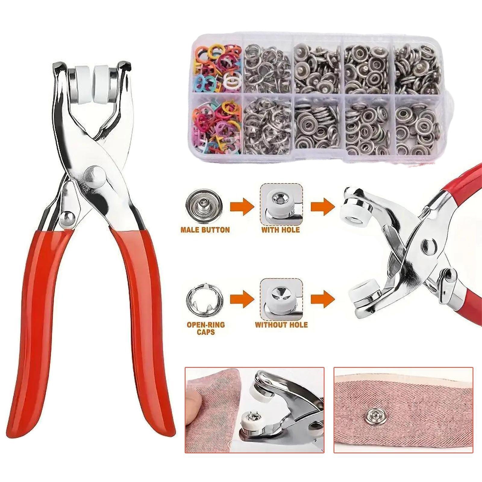 100 Set Kancing Tekan Logam de - Rivet Setter Tool ulasan dan harga