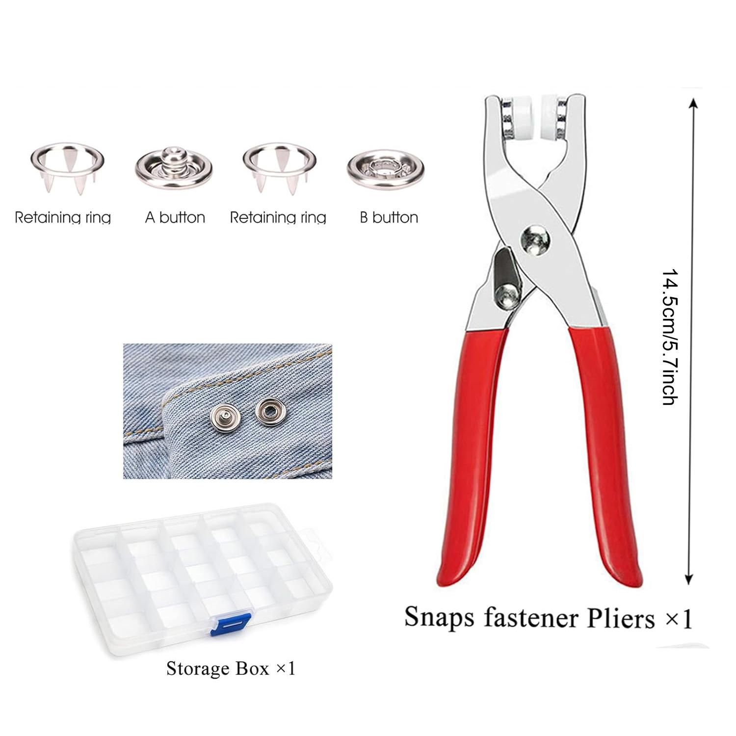 100 Set Kancing Tekan Logam de - Rivet Setter Tool ulasan dan harga