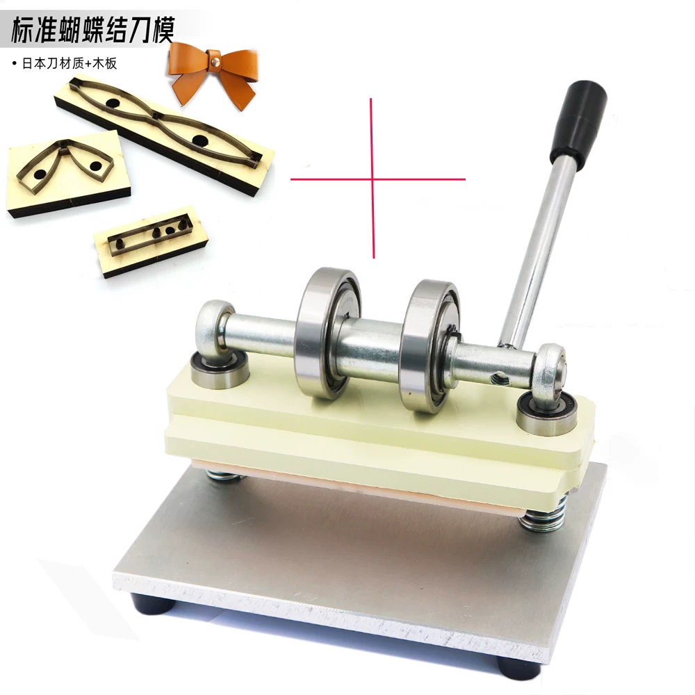 1 buah alat pemotong manual, l - Leatherwork Hand Press ulasan dan harga