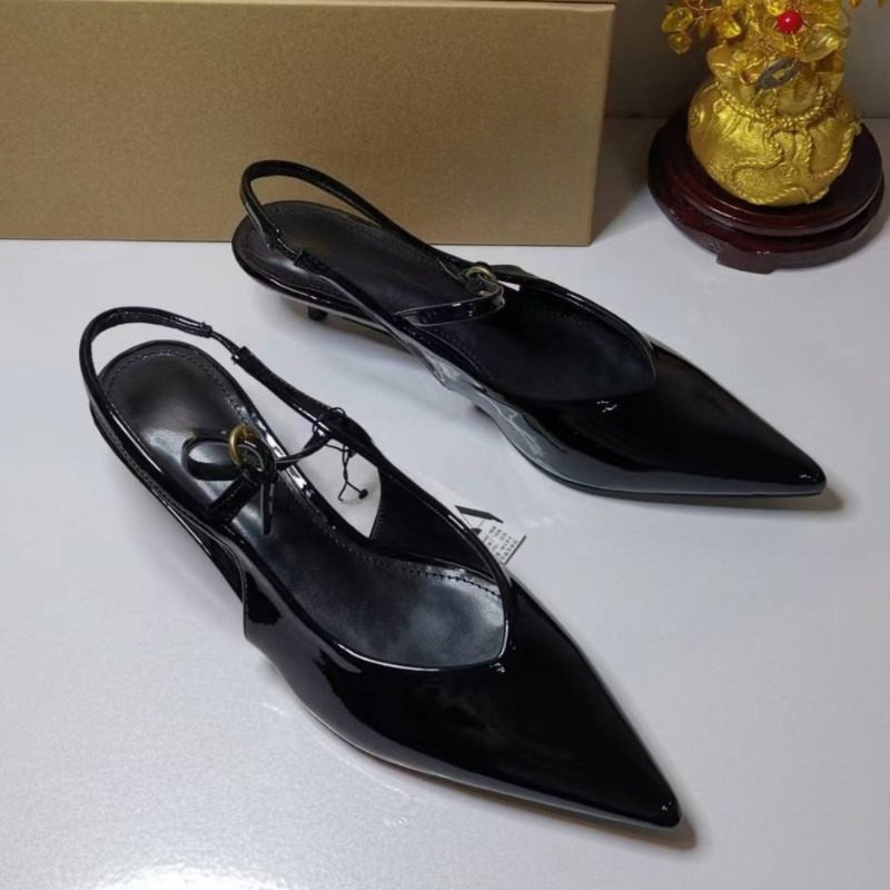 Sepatu Wanita Hak Sedang Model - Leatherwork Designs ulasan dan harga